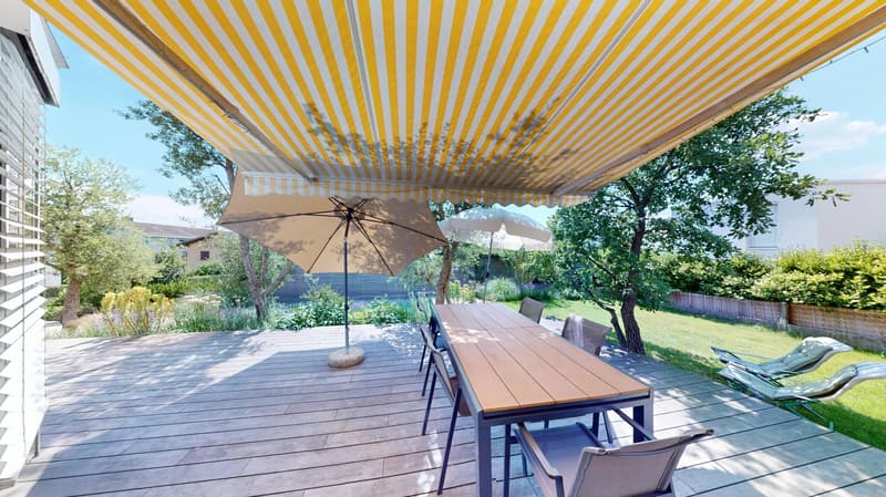 Freistehendes Einfamilienhaus mit wunderschöner Gartenanlage in Jegenstorf (10)