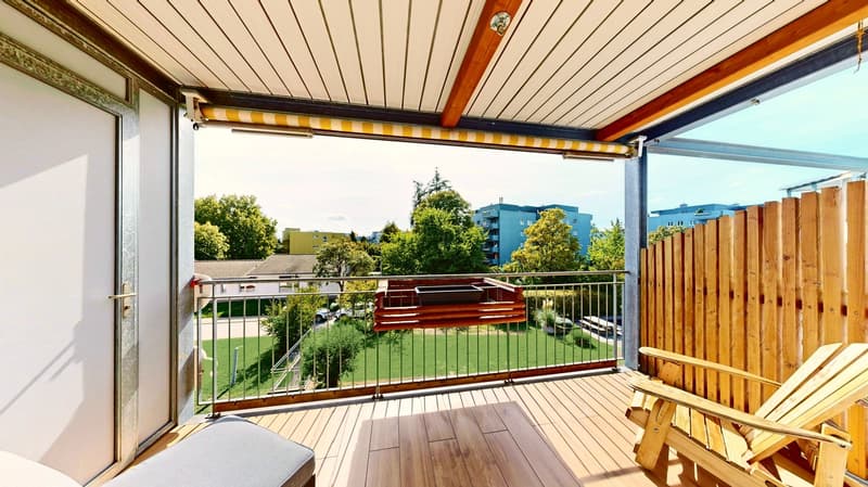 Zwei Wohnungen in einer: 7 Zimmer, Sauna und zwei Balkone gegen Süden (27)