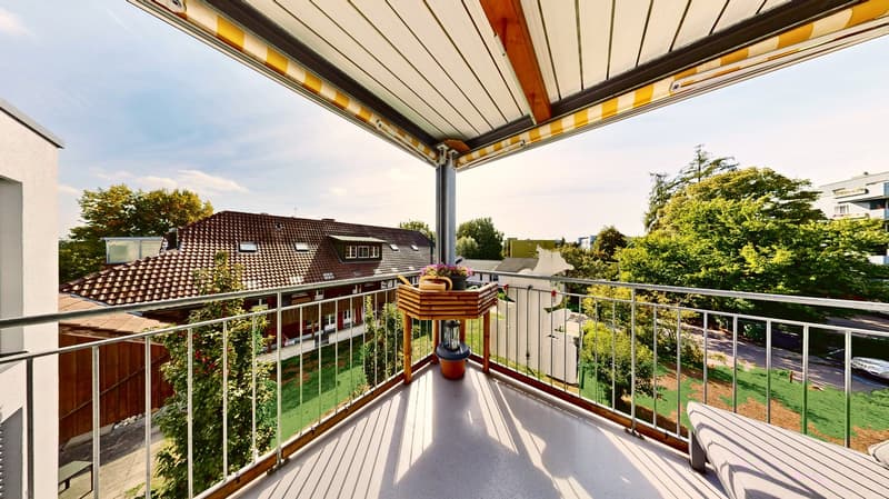 Zwei Wohnungen in einer: 7 Zimmer, Sauna und zwei Balkone gegen Süden (10)