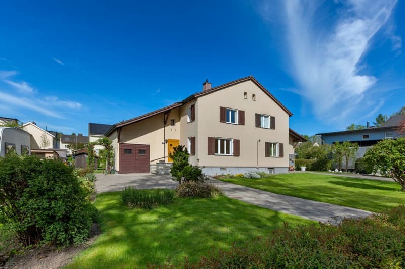 Family-friendly 4 ½-room semi-detached house with a cozy garden in a quiet residential area! (3)