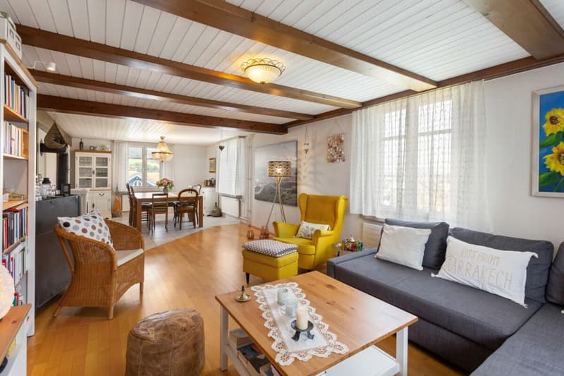 Two-family house, renovated in 2020, with idyllic garden - near village center and school in the historic town of Elgg ZH. (5)