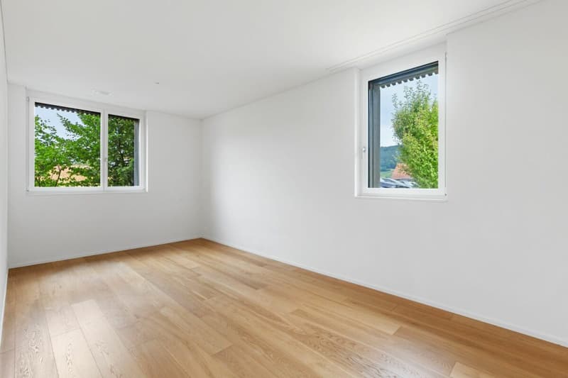 Traumhafte 5 ½-Zi.-Gartenwohnung mit unverbaubarer Sicht ins Grüne! (10)