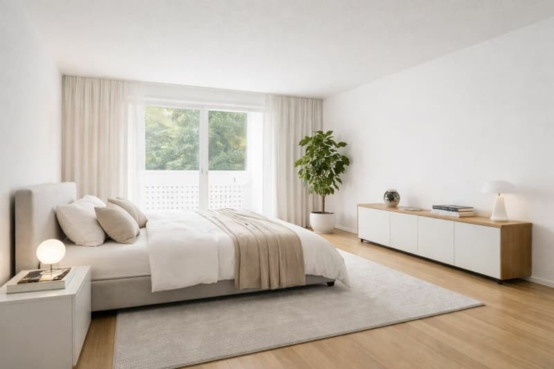 Over CHF 2,000.- monthly net cash flow: Fully rented 4.5-room apartment with 5% gross return (building right) (1)