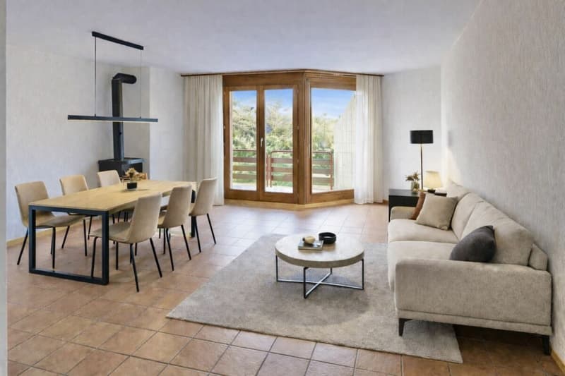 CHARMANTE 3.5-ZIMMER-MAISONETTE-WOHNUNG - Inklusive Tiefgaragenplatz (1)