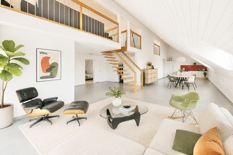 Einzigartige 5.5-Zimmer-Dachwohnung mit Galerie (1)