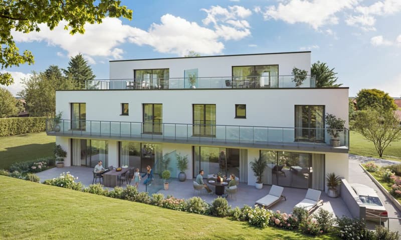 EINZIGARTIGES & MODERNES DOPPELEINFAMILIENHAUS (1)