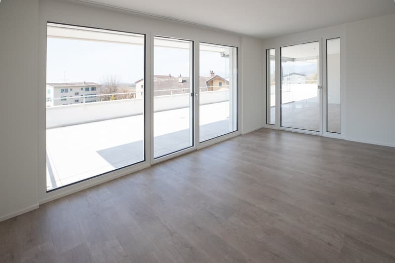 Appartement attique spacieux de 5,5 pièces à Büren an der Aare – moderne, lumineux et calme (5)