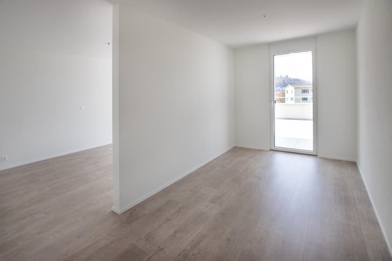 Appartement attique spacieux de 5,5 pièces à Büren an der Aare – moderne, lumineux et calme (11)