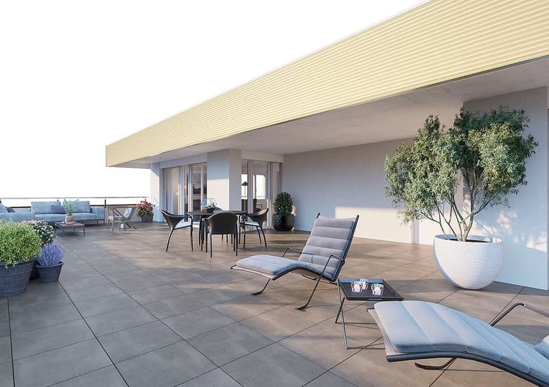 Appartement attique spacieux de 5,5 pièces à Büren an der Aare – moderne, lumineux et calme (2)