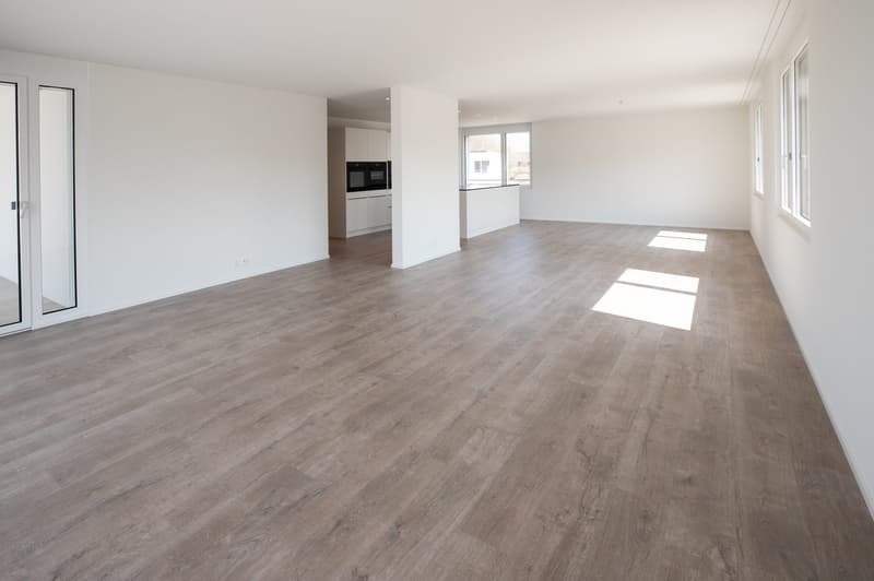 Appartement attique spacieux de 5,5 pièces à Büren an der Aare – moderne, lumineux et calme (9)