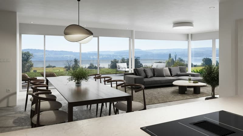 Appartamenti con terrazza in una posizione unica e inobstructable sul lago (6)