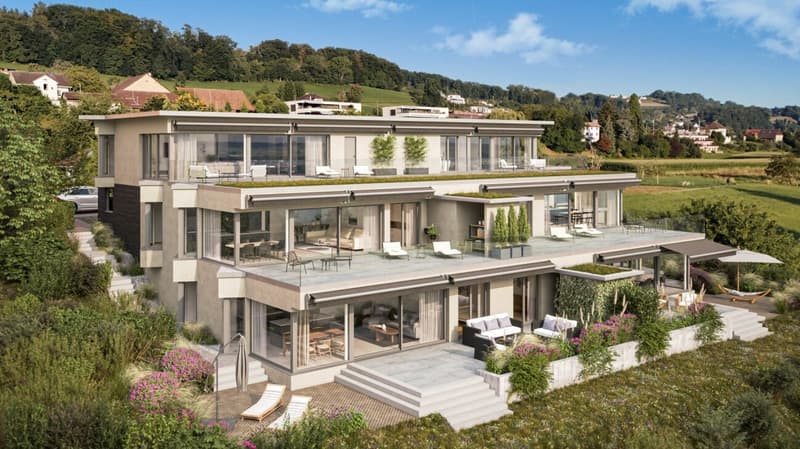 Appartamenti con terrazza in una posizione unica e inobstructable sul lago (2)