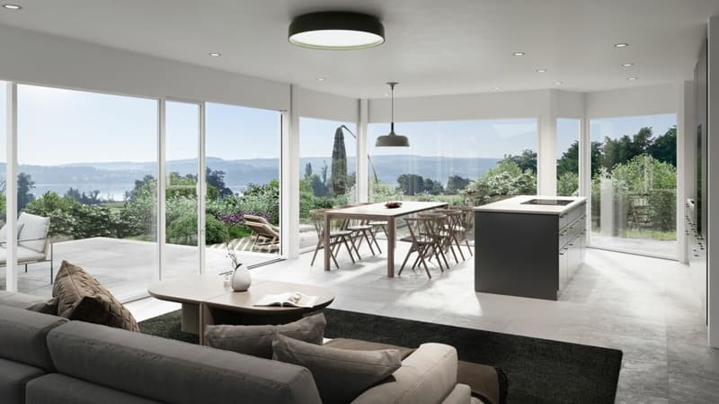Appartamenti con terrazza in una posizione unica e inobstructable sul lago (7)