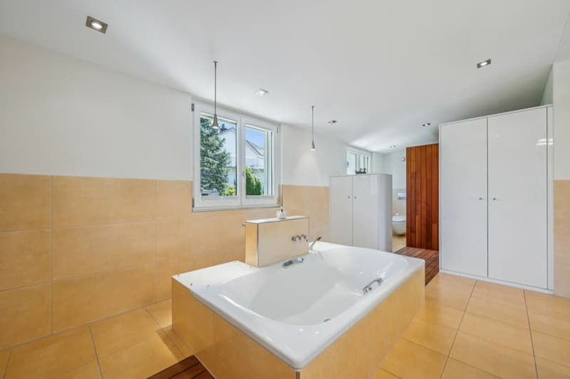 Villa d'architecte avec piscine intérieure & vue sur le lac (9)