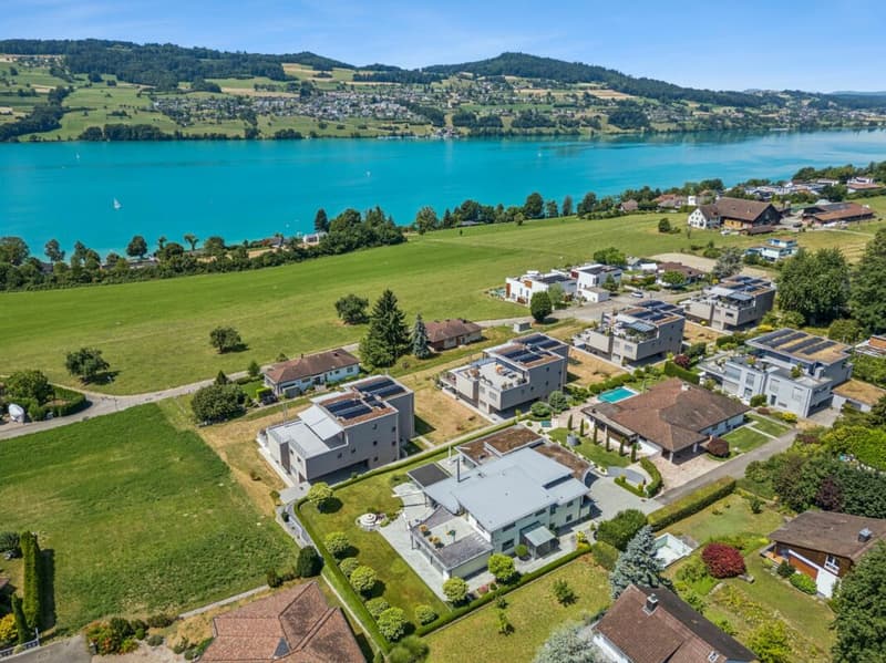 Villa d'architecte avec piscine intérieure & vue sur le lac (1)