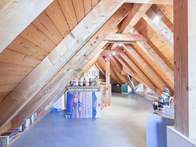 Attractive 4.5-room maisonette attic apartment with gallery and plenty of living space (7)
