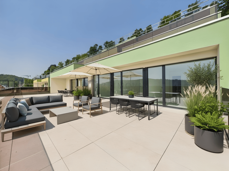 Assicurati il tuo primo affitto per un appartamento di lusso con terrazza ora! (12)