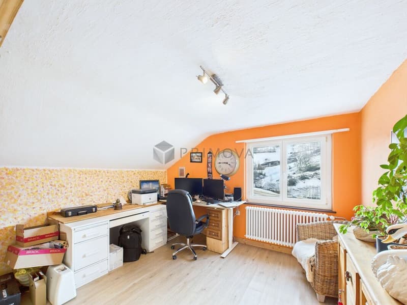 Habitez calmement et à l'écart - Maison unifamiliale avec une vue lointaine et beaucoup d'espace (7)