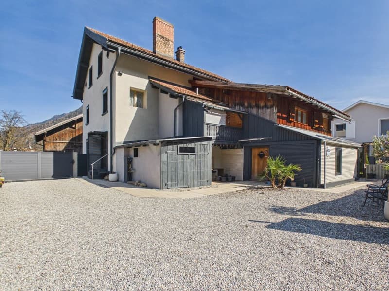 Charmantes Mehrfamilienhaus  mit Ausbaupotenzial an ruhiger Lage von Rhäzüns (5)