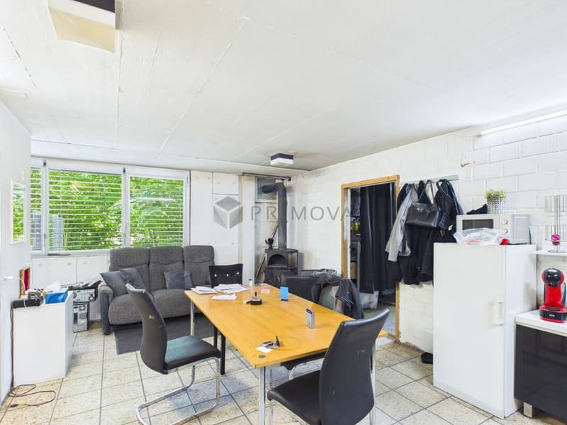 Hall commerciale avec espace extérieur - idéale pour la logistique et le transport (13)