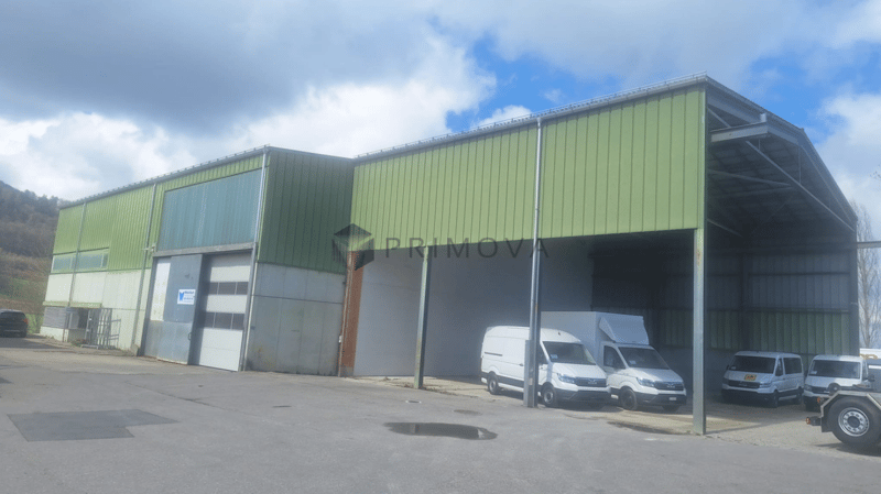 Hall commerciale avec espace extérieur - idéale pour la logistique et le transport (2)