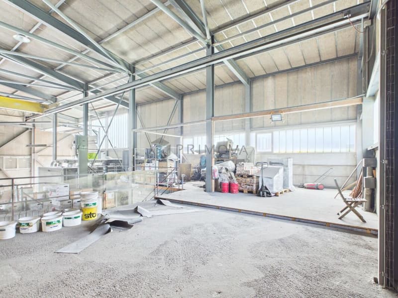Hall commerciale avec espace extérieur - idéale pour la logistique et le transport (9)