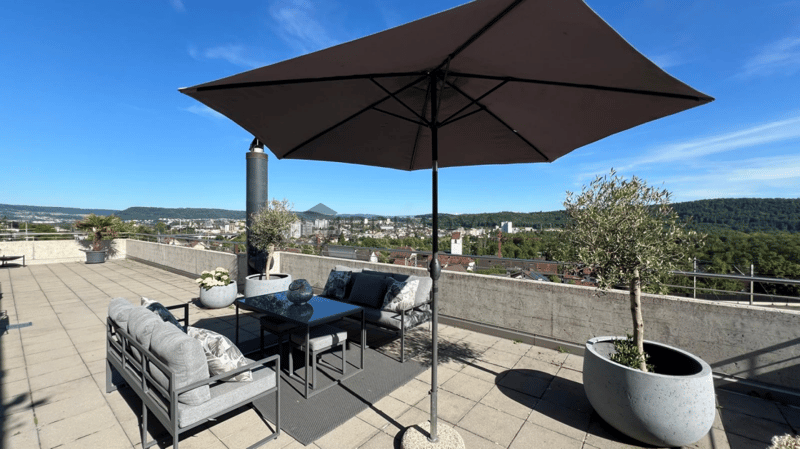 Esperienza di vita esclusiva con terrazza panoramica impressionante su 114m² (1)