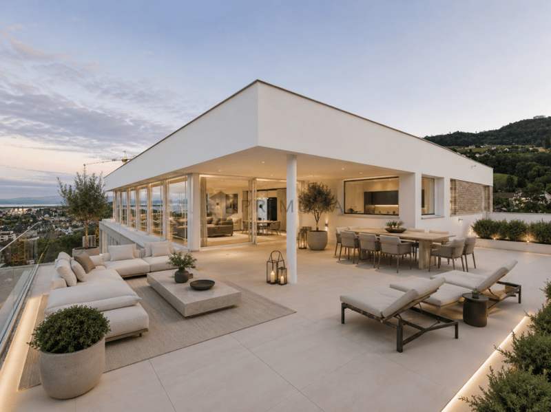 Appartamento in attico esclusivo con vista panoramica sul lago di Costanza (1)