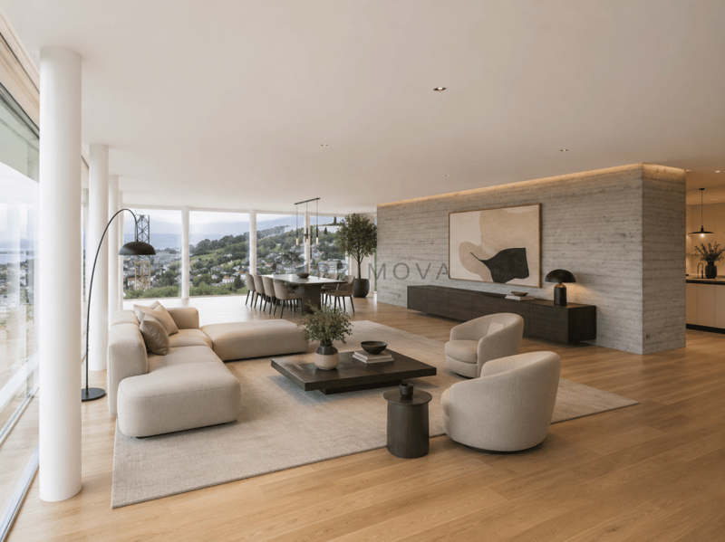 Appartamento in attico esclusivo con vista panoramica sul lago di Costanza (5)