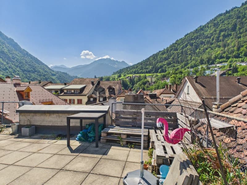 Above the roofs of the old town of Chur (11)