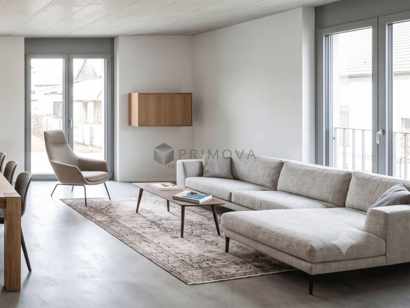 Habitation moderne près du lac - Deux appartements neufs exclusifs à Kleingurmels (3)
