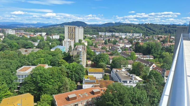 Urban outlook over Bern, stylish living on the 19th floor (11)