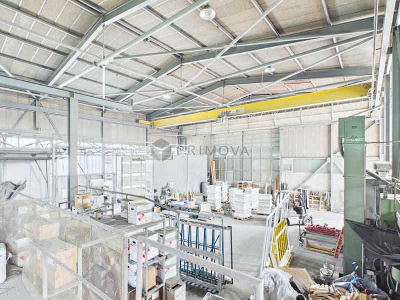 Hall commerciale avec espace extérieur - idéale pour la logistique et le transport (10)
