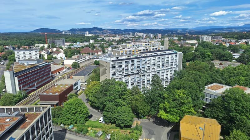 Vue urbaine sur Berne, vie stylée au 19e étage (12)
