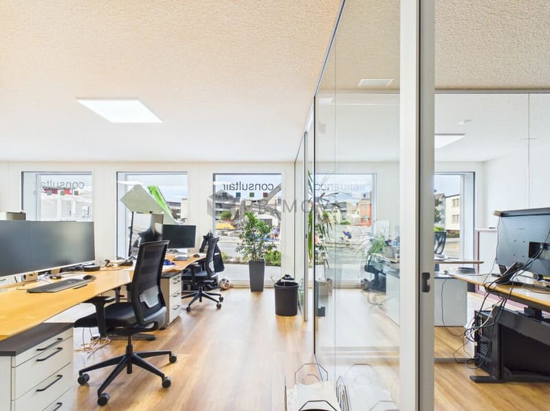 Espace de bureau et commercial moderne selon la norme Minergie-Eco, situé au centre de Wädenswil (6)