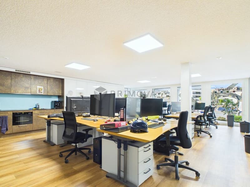 Espace de bureau et commercial moderne selon la norme Minergie-Eco, situé au centre de Wädenswil (4)