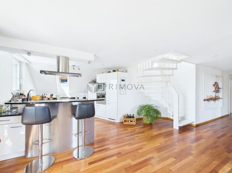 Bright and airy maisonette with style, charm, and a breathtaking view (7)