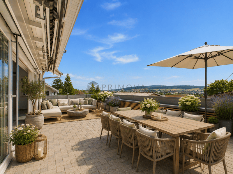 Lauschige Terrasse für gemütliche Stunden