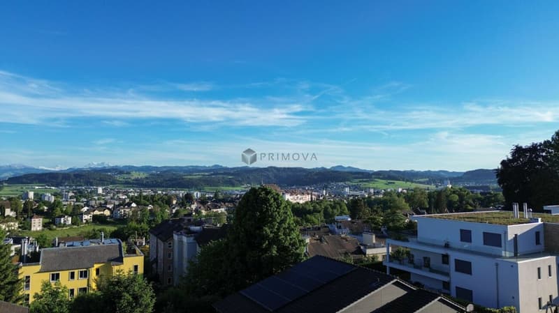 Desirable building land on the sunny slope of Wil (3)