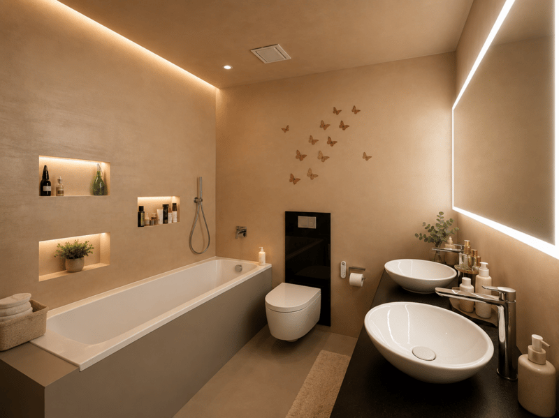 Exklusives Wohnerlebnis: Urbane Maisonette mit privater Wellness-Oase und Aussicht. (11)