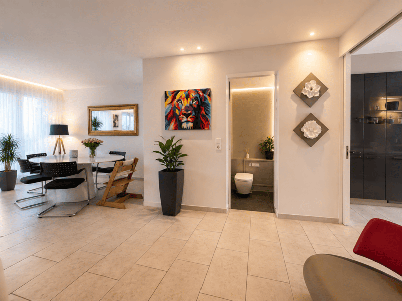 Exklusives Wohnerlebnis: Urbane Maisonette mit privater Wellness-Oase und Aussicht. (6)