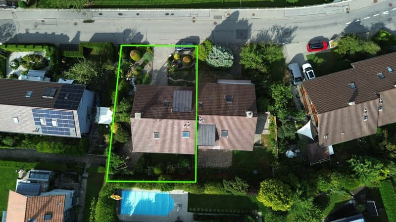Grundriss Doppeleinfamilienhaus