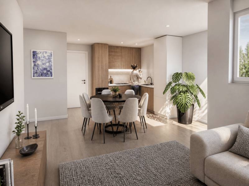 Neubau: Moderne Gartenwohnung eingebettet in malerische Landschaft, wo die Welt noch in Ordnung ist: ! (1)