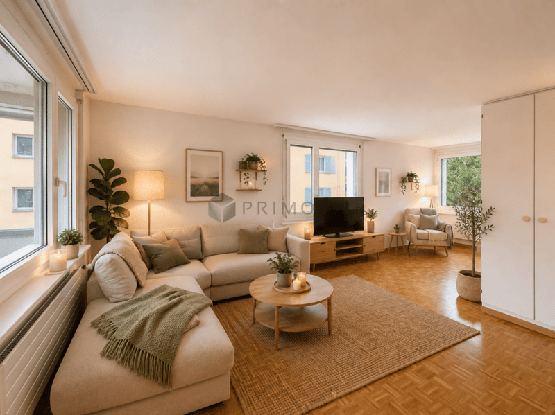 Lichtdurchflutete Wohnung mit Weitsicht an beliebter Lage in Horw zum mit gestalten! (2)