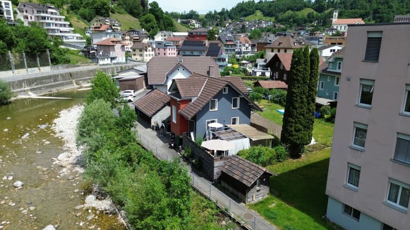 Top Preis: Einfamilienhaus mit Potenzial (Kernzone C, 18m) direkt am Fluss. (12)
