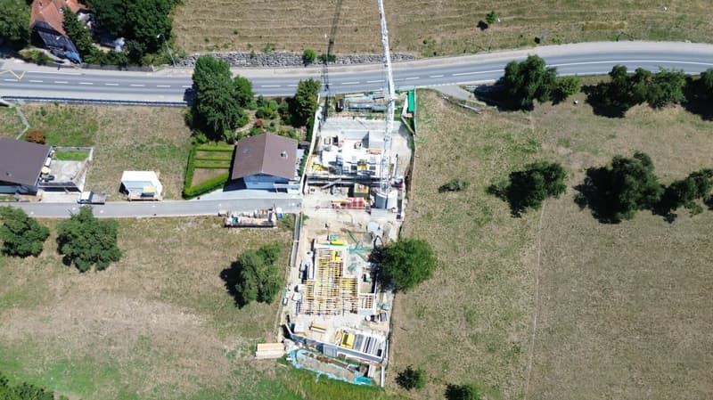 Neubau: Moderne Gartenwohnung eingebettet in malerische Landschaft, wo die Welt noch in Ordnung ist: ! (3)