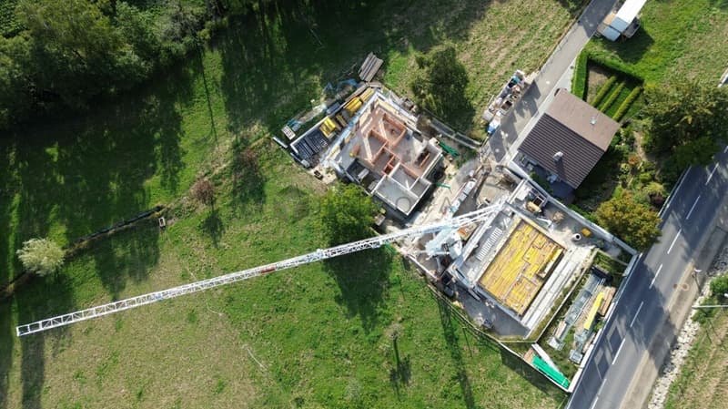 Renditeobjekt oder Generationenhaus Neubau: Modernes 2-Familienhaus in idyllischer Landschaft. (10)