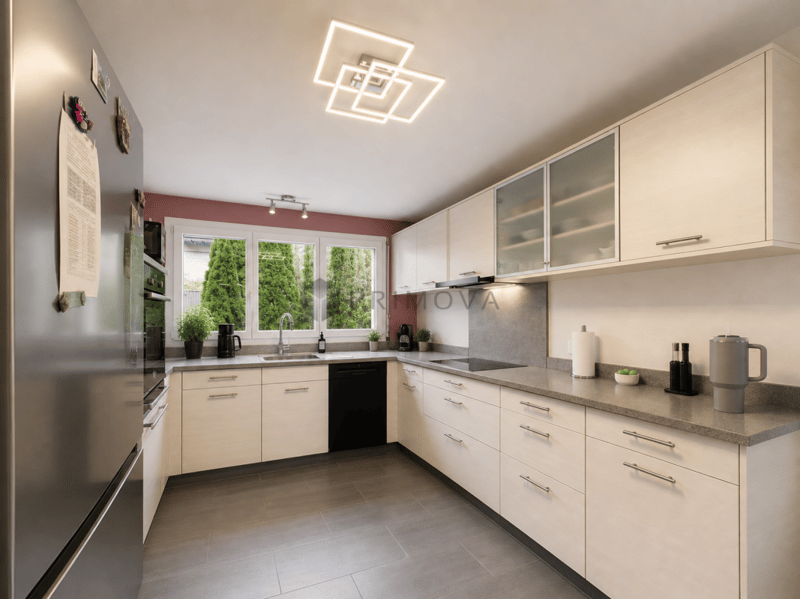 Grosszügiges Haus mit sonnigem Aussenbereich in Wald (3)