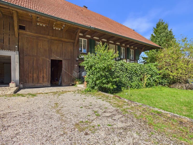 Gepflegtes Bauernhaus mit grosser Baulandreserve im schönen Seeland (18)