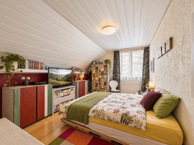Besonderes Wohngefühl! Maisonette mit Galerie und Cheminée (8)